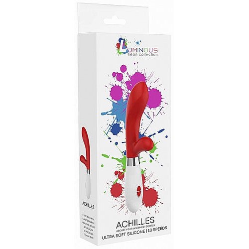 ACHILLES ULTRA SOFT SILICONE 10 SPEEDS RED - SHTLUM001RED