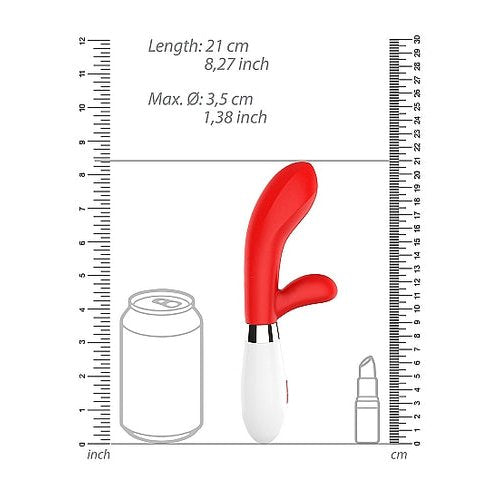 ACHILLES ULTRA SOFT SILICONE 10 SPEEDS RED - SHTLUM001RED