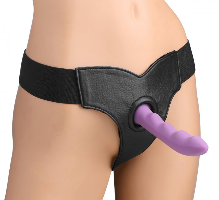 STRAP U FLEECE LINED LEATHER STRAP ON - XRAD928