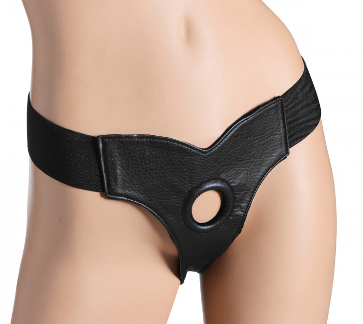 STRAP U FLEECE LINED LEATHER STRAP ON - XRAD928
