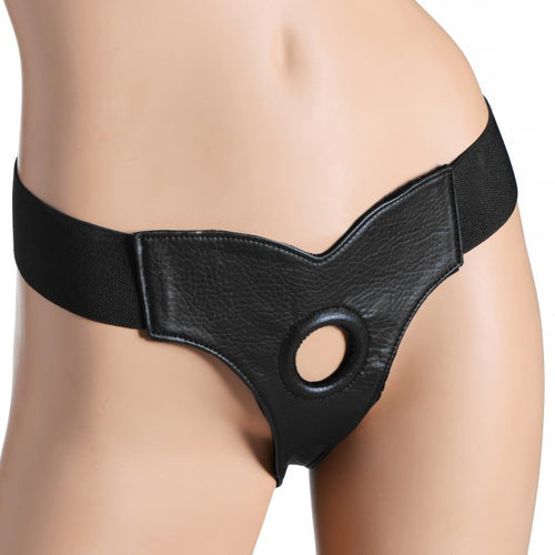 STRAP U FLEECE LINED LEATHER STRAP ON - XRAD928