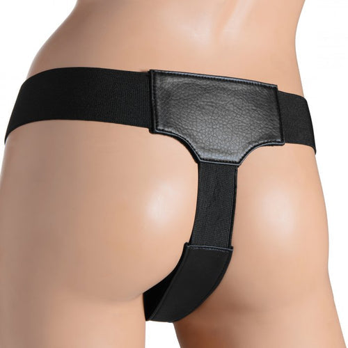 STRAP U FLEECE LINED LEATHER STRAP ON - XRAD928