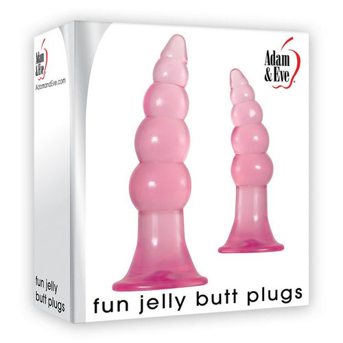 ADAM & EVE JELLY BUTT PLUG SET - ENAEWF26812