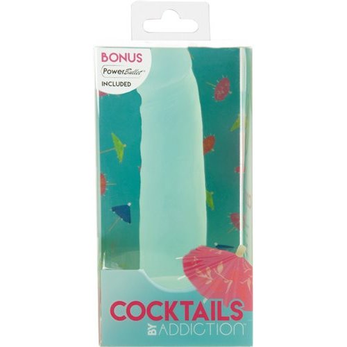ADDICTION COCKTAILS 5.5 SILICONE DONG MINT MOJITO " - BMS87713