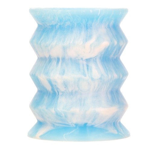 Addiction Silicone Stroker Glow in the Dark-Blue