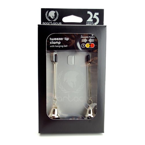 ADJUSTABLE TWEEZER CLAMP W/NICKEL BELL - SPF110