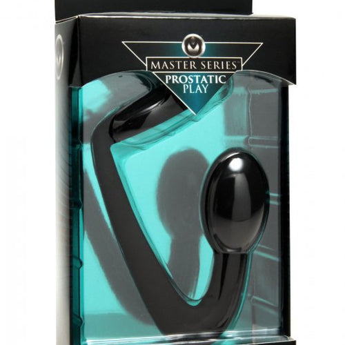 MASTER SERIES PROSTATIC PLAY EXPLORER C RING & PROSTATE PLUG - XRAE389