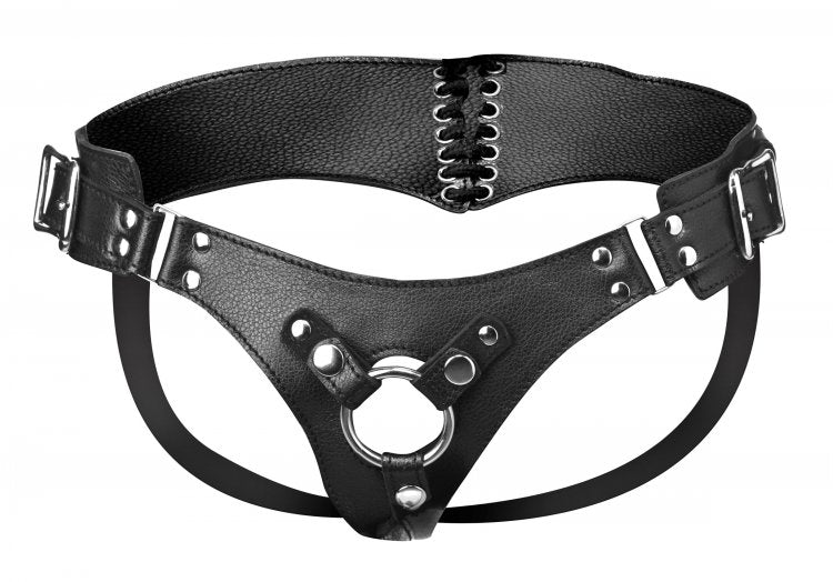 STRAP U BODICE CORSET STYLE STRAP ON HARNESS - XRAE571