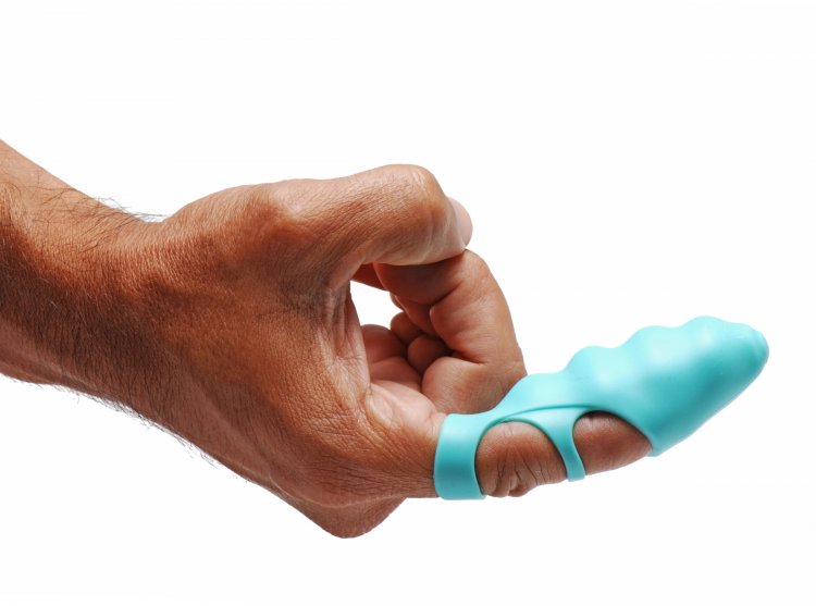 FRISKY FINGER BANG HER VIBE TEAL - XRAE620