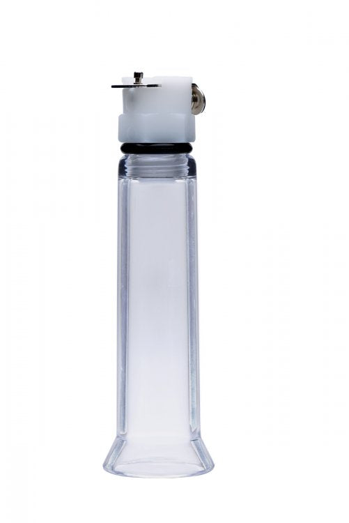 SIZE MATTERS CLITORAL PUMPING SYSTEM W/DETACHABLE ACRYLIC CYLINDER - XRAE749