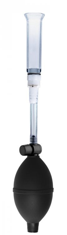 SIZE MATTERS CLITORAL PUMPING SYSTEM W/DETACHABLE ACRYLIC CYLINDER - XRAE749