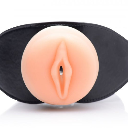 MASTER SERIES PUSSY FACE ORAL SEX MOUTH GAG - XRAF212