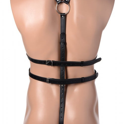 STRICT MALE FULL BODY HARNESS - XRAF249