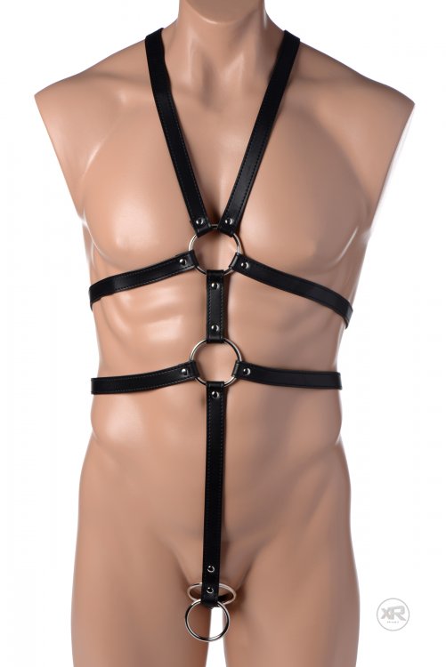 STRICT MALE FULL BODY HARNESS - XRAF249