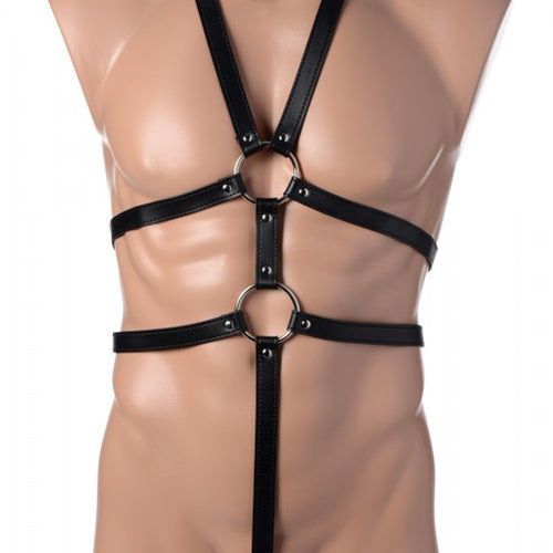 STRICT MALE FULL BODY HARNESS - XRAF249