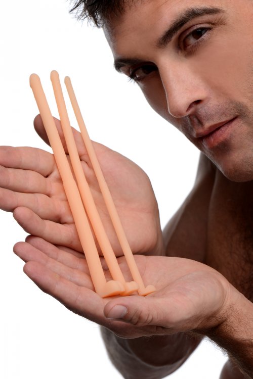 MASTER SERIES DOCKERS SILICONE URETHRAL SOUND SET - XRAF398