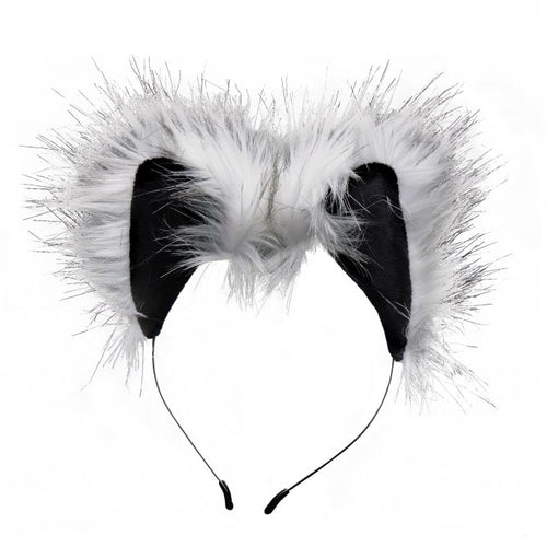 TAILZ GREY WOLF TAIL & EARS SET - XRAF602