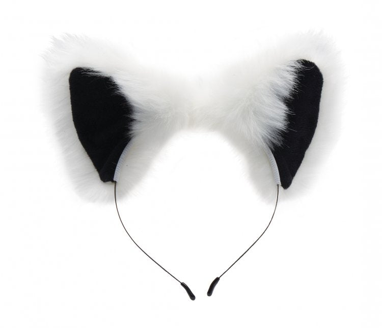 TAILZ WHITE FOX TAIL & EARS SET - XRAF603