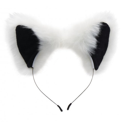 TAILZ WHITE FOX TAIL & EARS SET - XRAF603