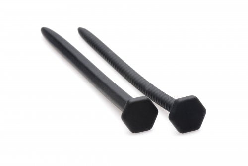 MASTER SERIES HARDWARE NAIL & SCREW SILICONE URETHRAL SOUNDS - XRAF852