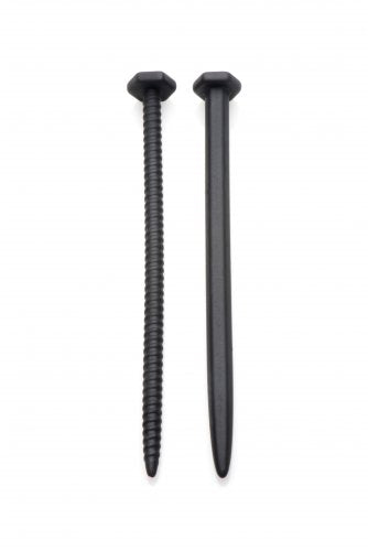 MASTER SERIES HARDWARE NAIL & SCREW SILICONE URETHRAL SOUNDS - XRAF852