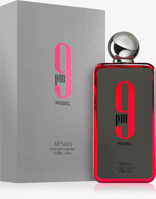 AFNAN 9PM REBEL 3.4OZ, MEN'S PERFUME, EDP-Pinkfoxxx