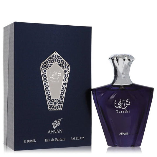 AFNAN TURATHI BLUE 3OZ, MEN'S PERFUME, EDP-Pinkfoxxx