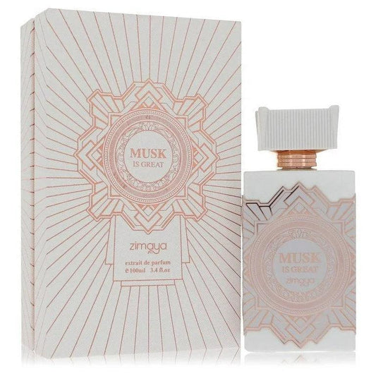 AFNAN ZIMAYA MUSK IS GREAT 3.4OZ , WOMEN'S PERFUME, EDP-Pinkfoxxx