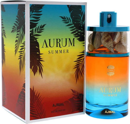 AJMAL AURUM SUMMER 2.5OZ, MEN'S PERFUME, EDP-Pinkfoxxx