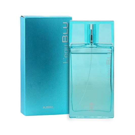 AJMAL L'EAU BLU 3OZ, MEN'S PERFUME, EDP-Pinkfoxxx