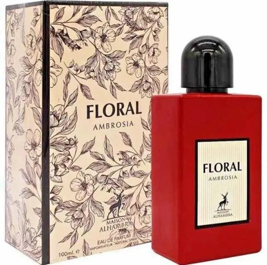 AL HAMBRA FLORAL AMBROSIA 3.4OZ, WOMEN'S PERFUME, EDP-Pinkfoxxx