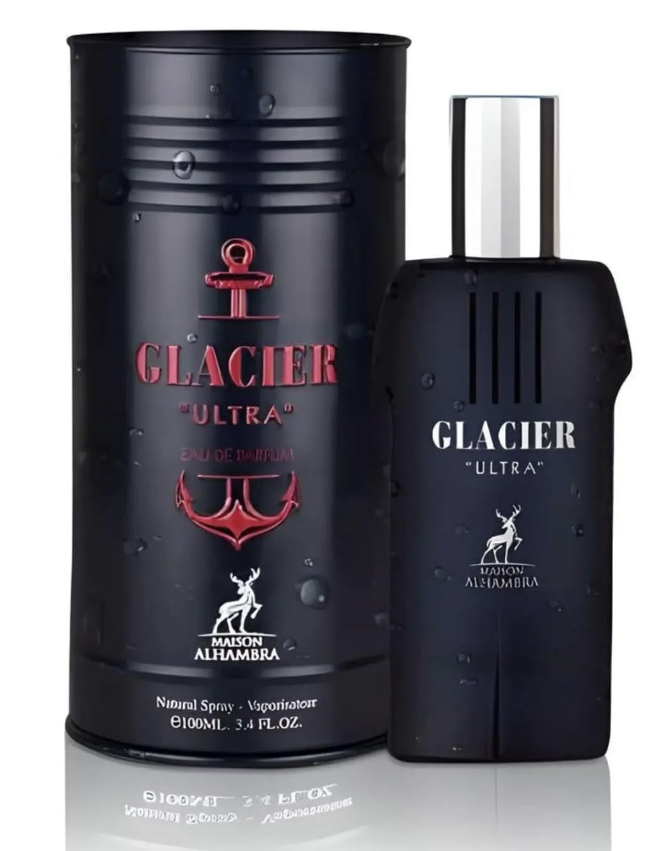 AL HAMBRA GLACIER ULTRA 3.4OZ, MEN'S PERFUME, EDP-Pinkfoxxx