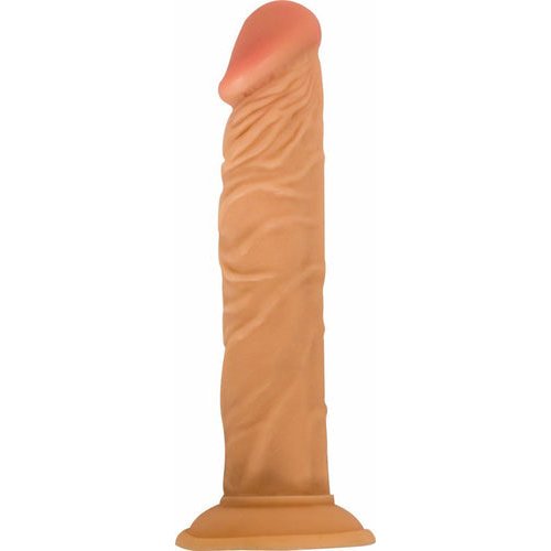 ALL AMERICAN WHOPPER VIBRATING 8IN FLESH