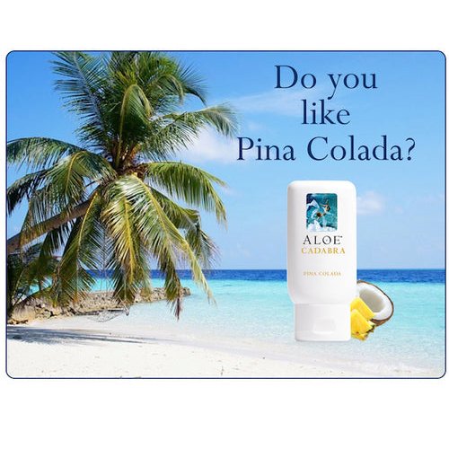ALOE CADABRA ORGANIC LUBE PINA COLADA 2.5OZ - AC2061414