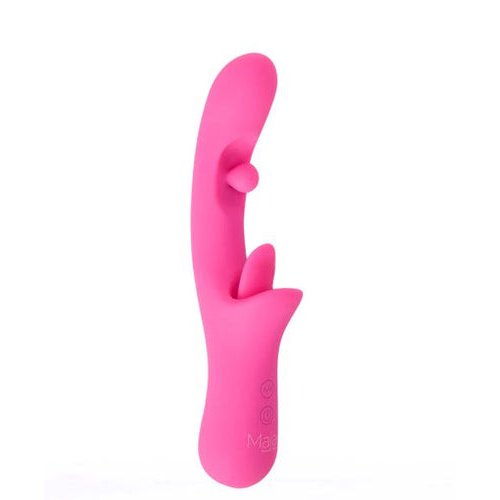 ALORA DUAL MOTOR LICKING & ROTATING VIBE PINK - MTBO2510PNK