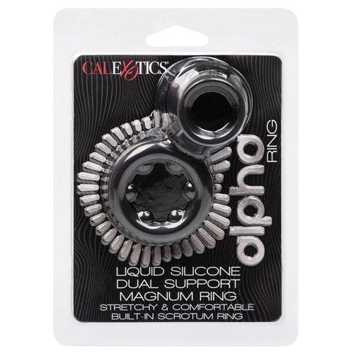 Alpha Liquid Silicone Dual Magnum Ring
