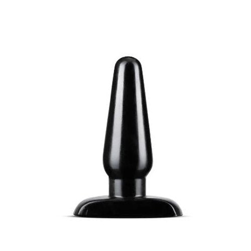 ANAL ADVENTURES BASIC ANAL PLUG - MEDIUM - BLACK - BN18715