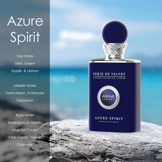 ANFAR LONDON AZURE SPIRIT 3.4OZ, MEN'S PERFUME, EDP-Pinkfoxxx
