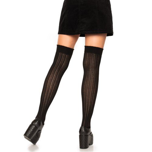 Angie Rib Knit Knee Socks - 6926      00122