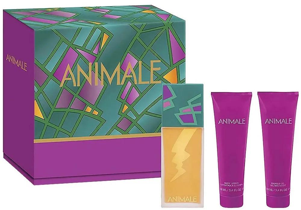 ANIMALE 3PC SET, WOMEN'S GIFT SET, EDP-Pinkfoxxx
