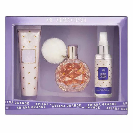 ARI BY ARIANA GRANDE 3PC SET, WOMEN'S PERFUME, EDP-Pinkfoxxx