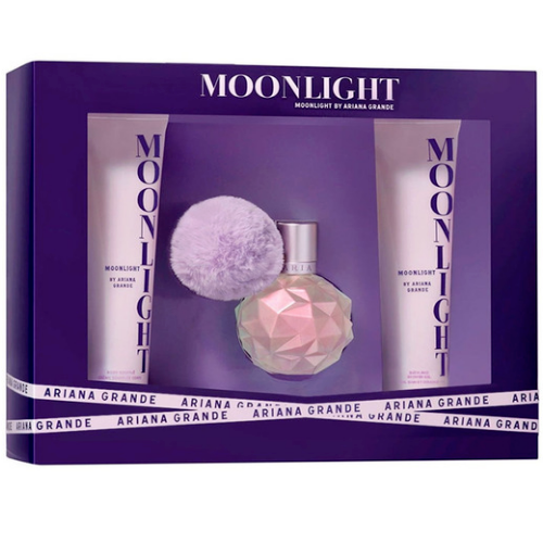 ARIANA GRANDE MOONLIGHT 3PC SET, WOMEN'S GIFT SET, EDP-Pinkfoxxx