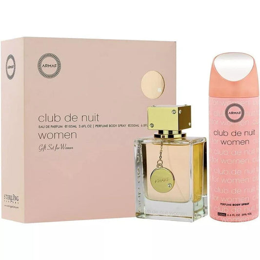 ARMAF CLUB DE NUIT 2PC SET, WOMEN'S GIFT SET, EDP-Pinkfoxxx