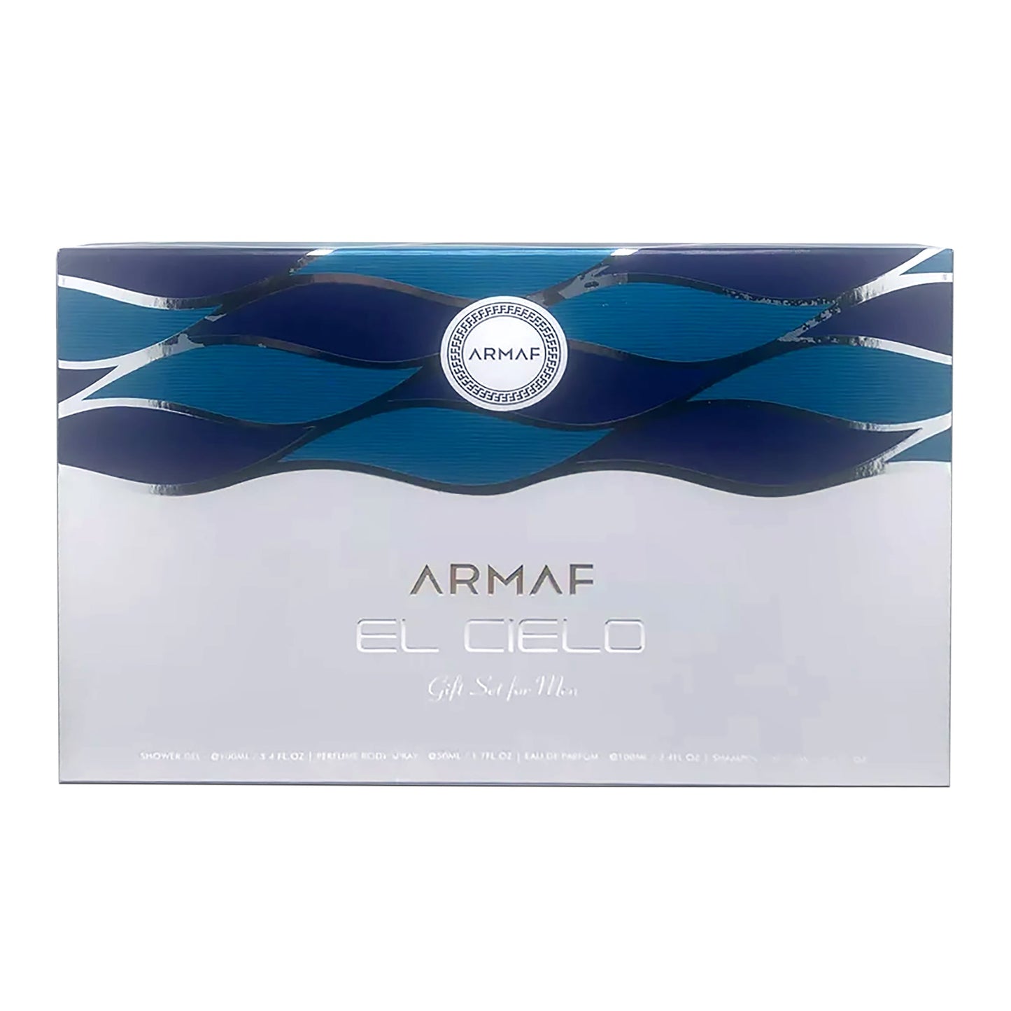ARMAF EL CIELO EAU DE PARFUM 4PC SET, MEN'S GIFT SET-Pinkfoxxx