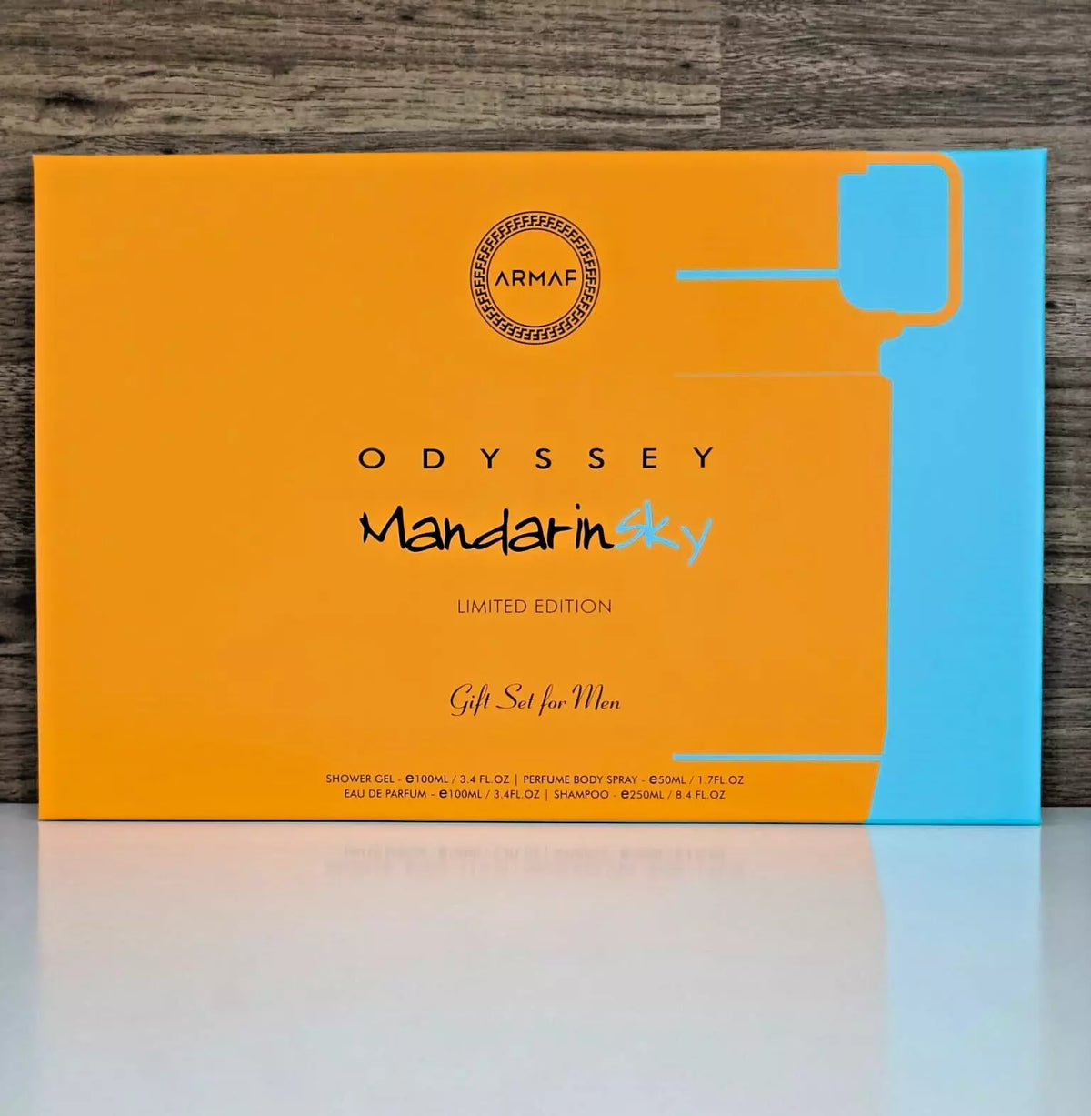ARMAF ODYSSEY MANDARIN 4PC, MEN'S GIFT SET, EDP-Pinkfoxxx