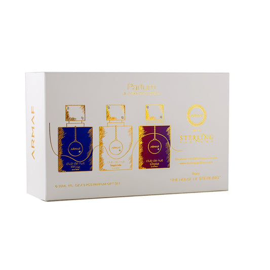 ARMAF UNTOLD + ICONIC + IMPERIAL FRAGRANCE 3PC SET, MEN'S GIFT SET-Pinkfoxxx