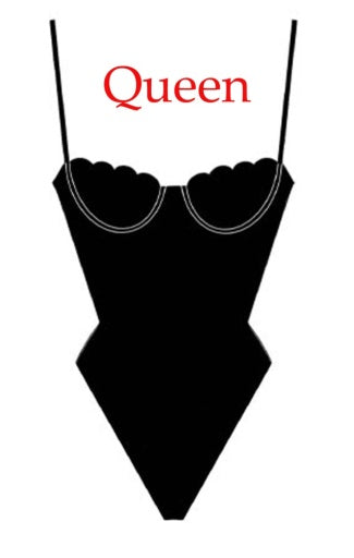Assorted Queen Teddies - Lingerie-Pinkfoxxx