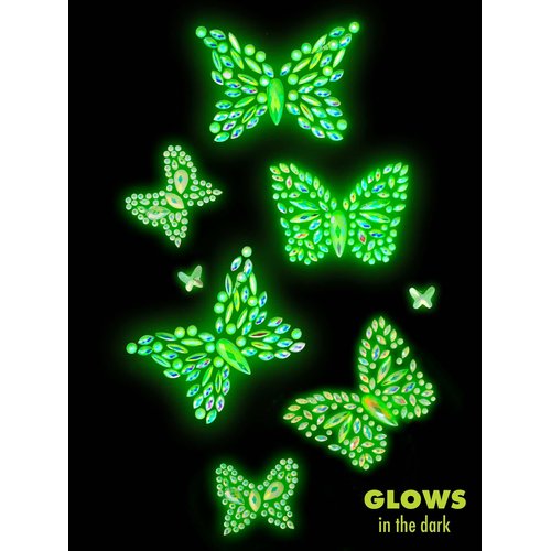 Aurelia Glow in the Dark Body Jewels Sticker - BODY021   18322