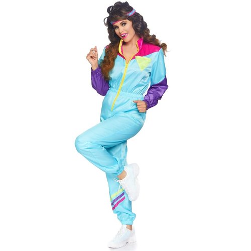 Awesome 80s Track Suit Costume - 86813     10105