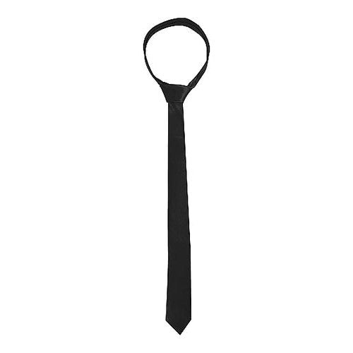 B&W SATIN BONDAGE TIE BLACK - SHTOU665BLK
